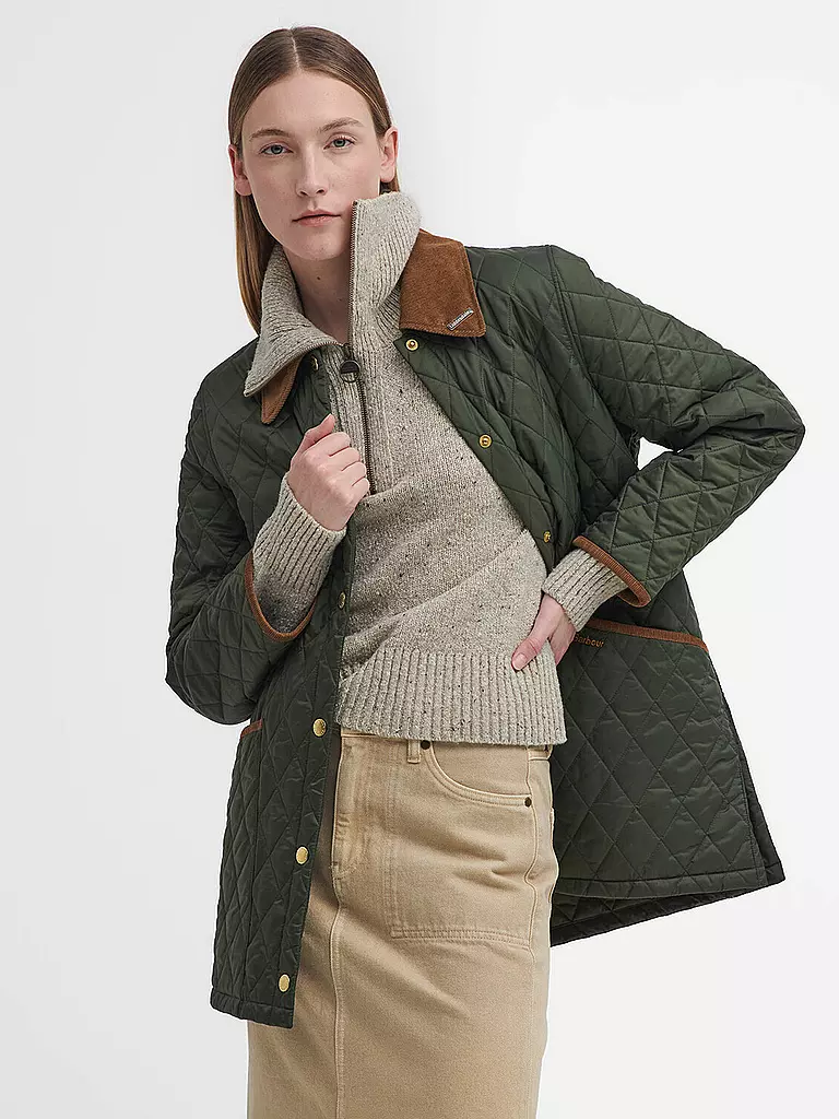 BARBOUR | Leichtsteppjacke MODERN LIDDESDALE | olive