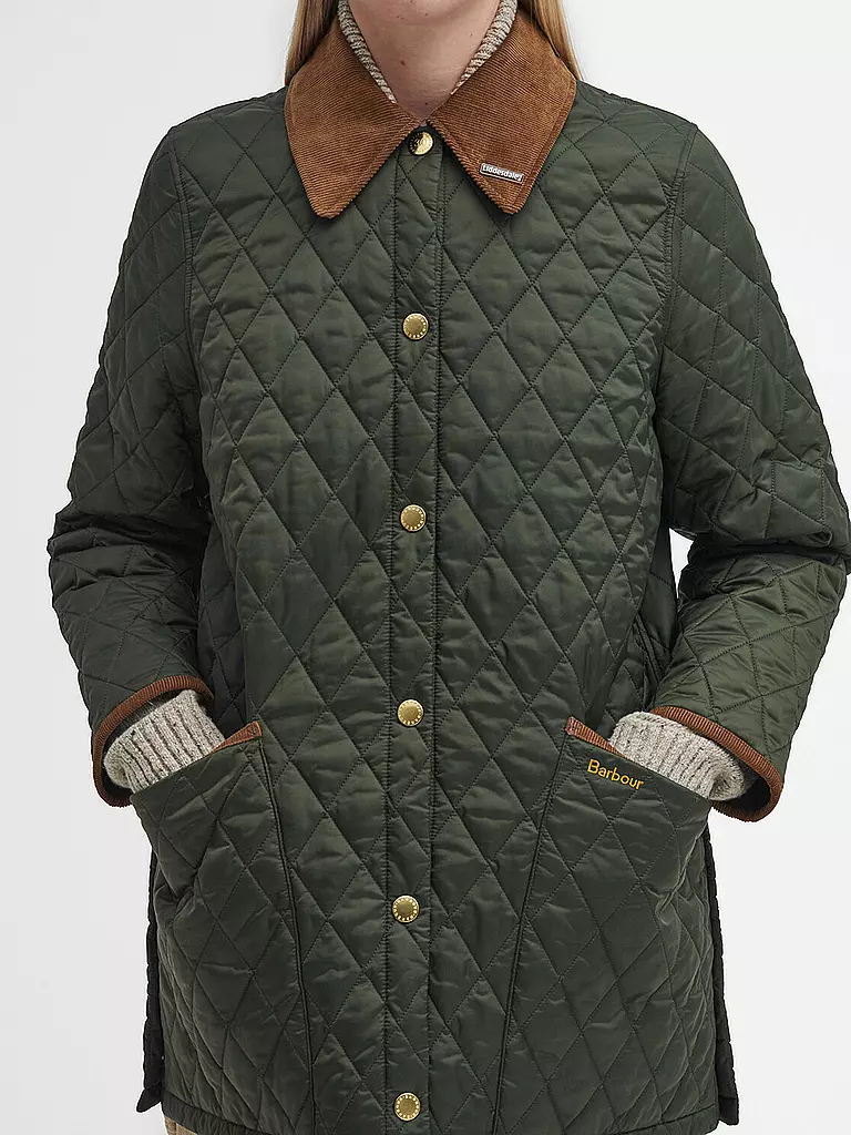 BARBOUR | Leichtsteppjacke MODERN LIDDESDALE | olive