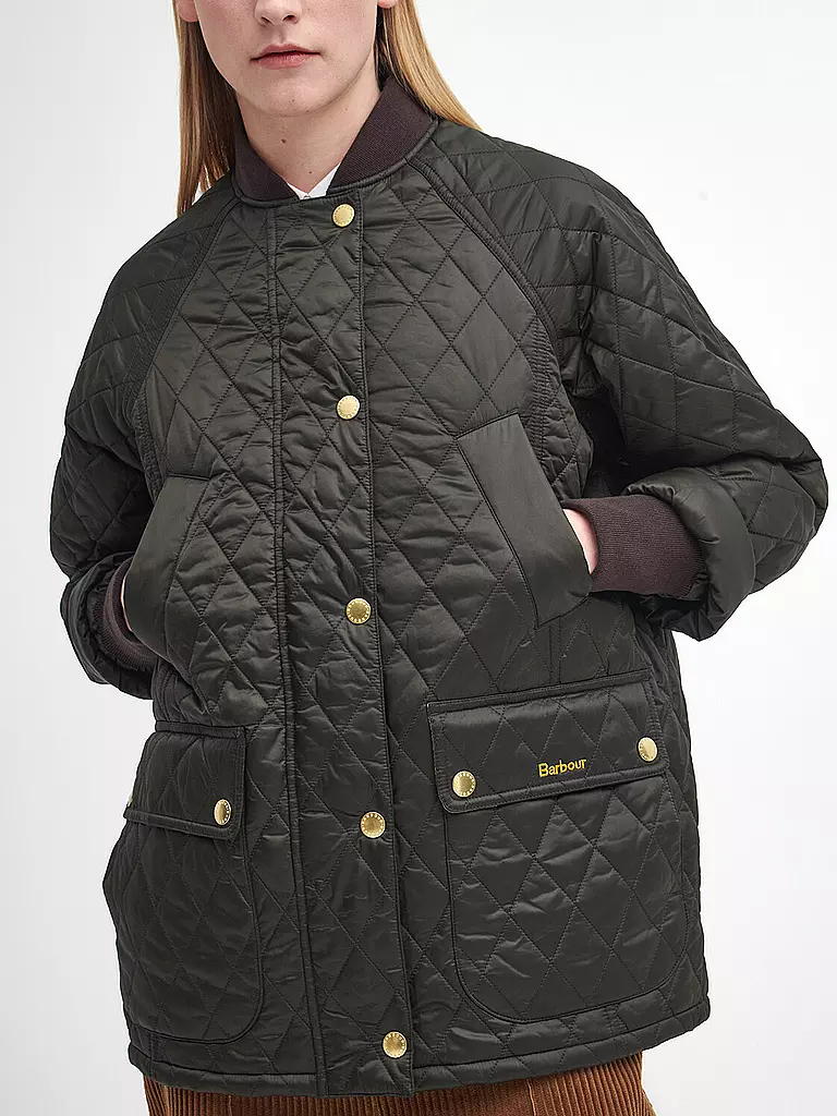 BARBOUR | Leichtsteppjacke SPORT BEADNELL QUILT | olive