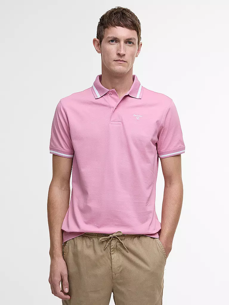 BARBOUR | Poloshirt FERRYBRIDGE | rosa