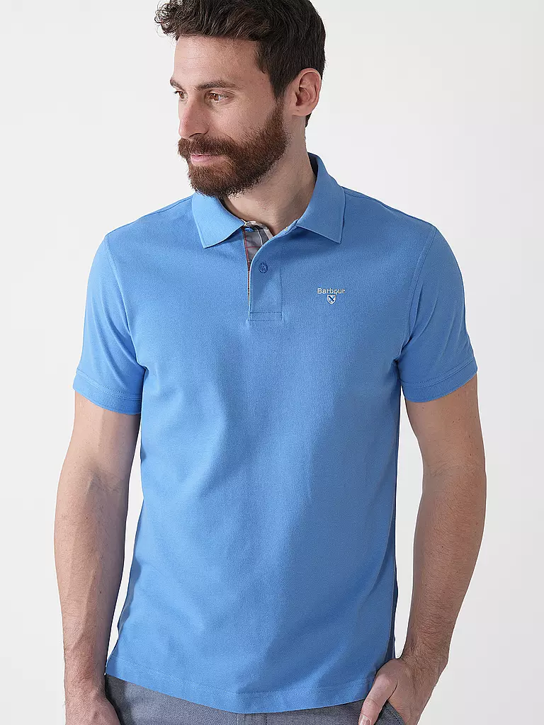 BARBOUR | Poloshirt Regular Fit | blau