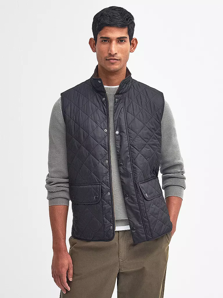 BARBOUR | Steppgilet LOWERDALE | dunkelblau