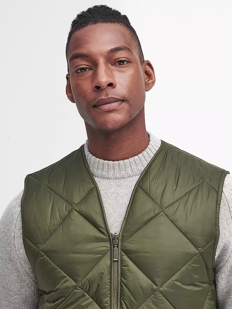 BARBOUR | Steppgilet | grün