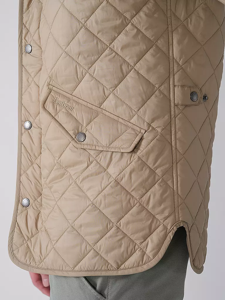 BARBOUR | Steppjacke  MODERN CHELSEA  | beige