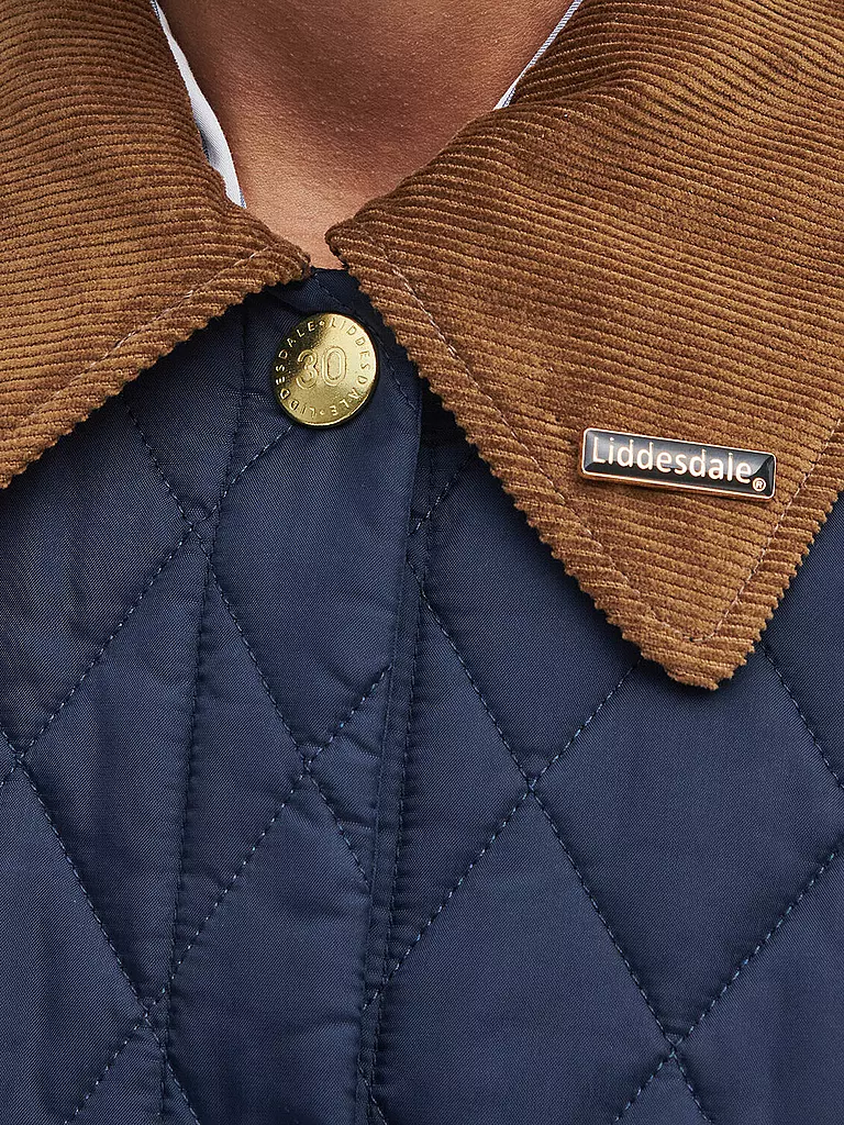 BARBOUR | Steppjacke MODERN LIDDESDALE | dunkelblau