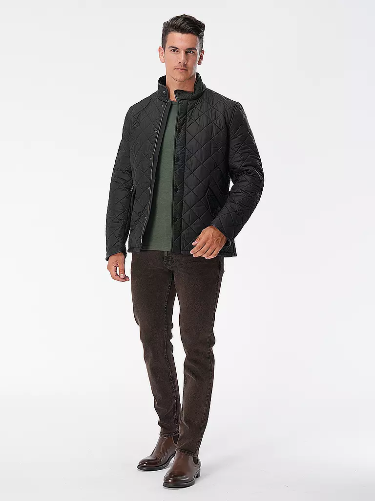 BARBOUR | Steppjacke POWELL | schwarz