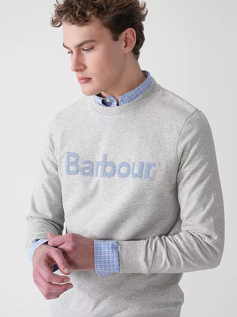 BARBOUR | Sweater  | grau