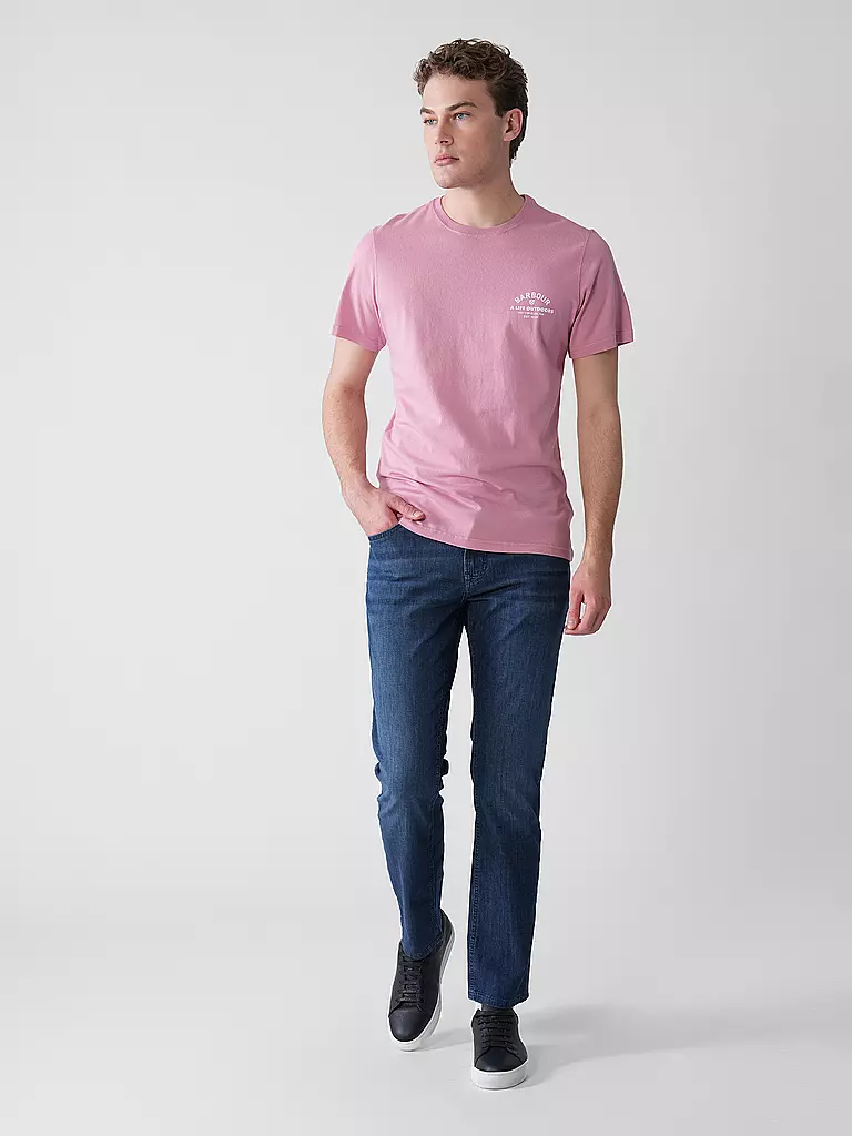 BARBOUR | T-Shirt  | rosa