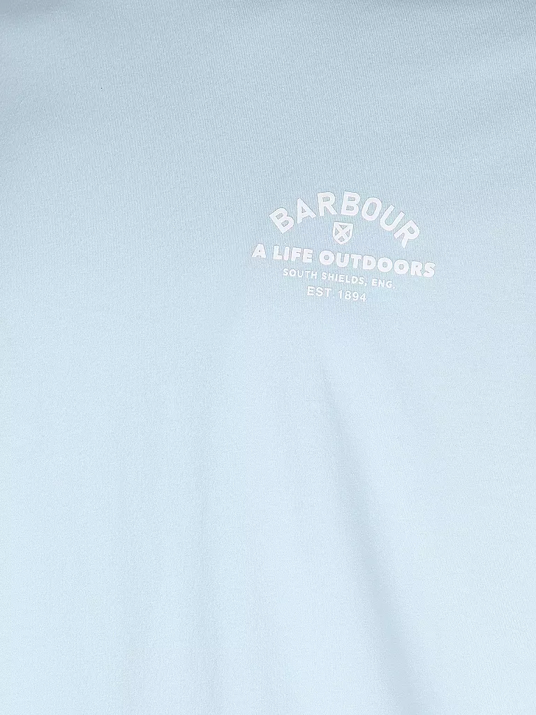 BARBOUR | T-Shirt  | hellblau