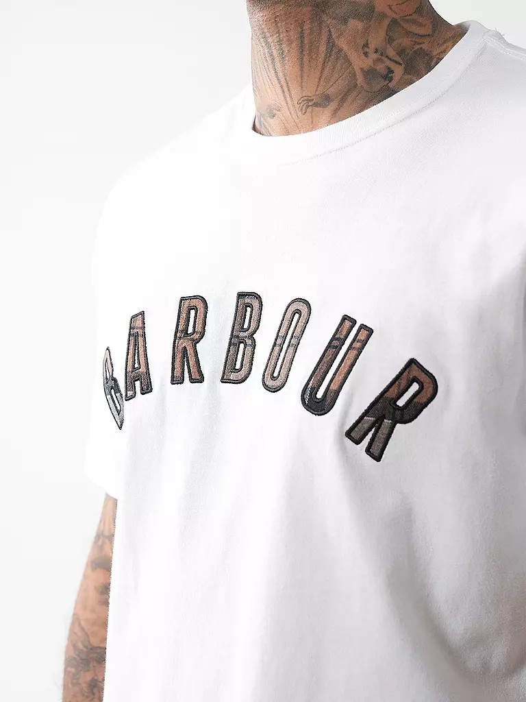 BARBOUR | T-Shirt | weiss