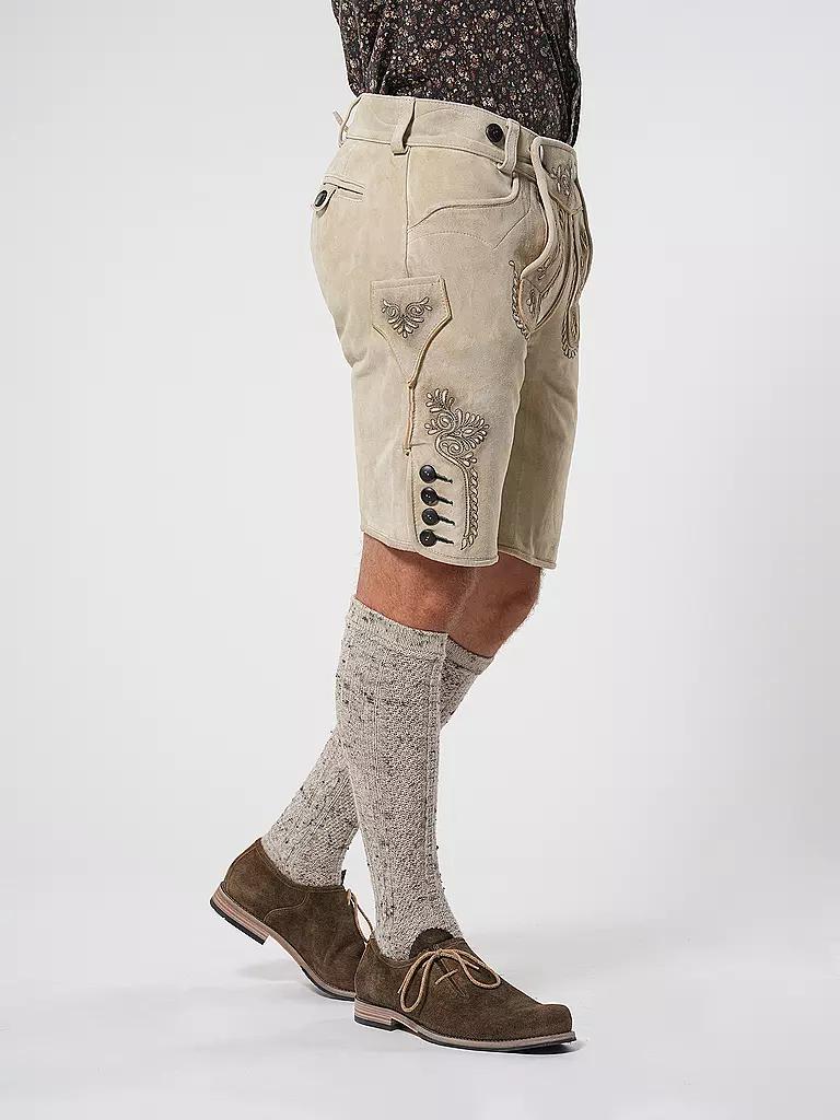 BECKERT | Lederhose  | creme