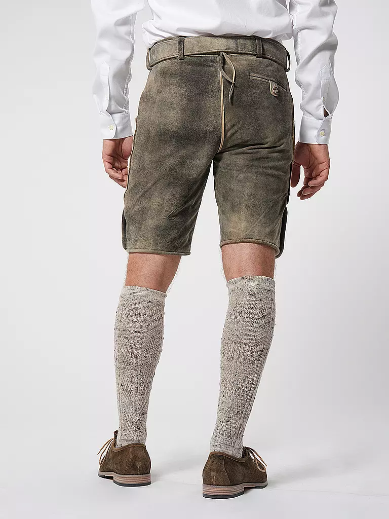 BECKERT | Lederhose WILDBOCK SÄMINA  | braun