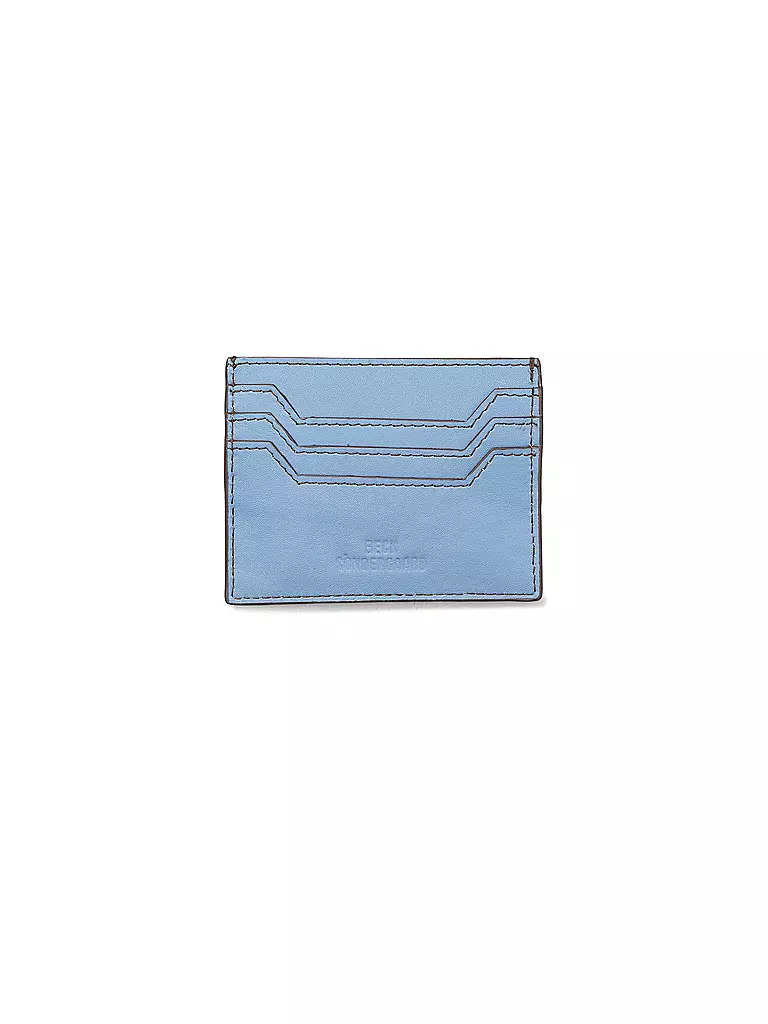 BECKSÖNDERGAARD | Kartenetui GLOSSY CARD HOLDER Cornet Blue  | blau