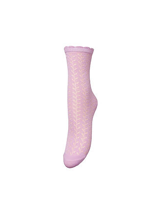 BECKSÖNDERGAARD | Damen Socken LEOFA Lilac Chifon