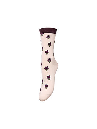 BECKSÖNDERGAARD | Damen Socken LEAVY VISCA English Rose 