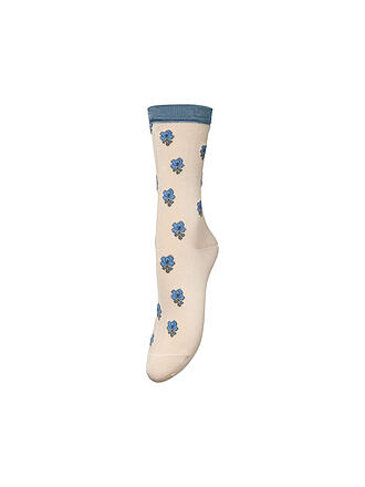 BECKSÖNDERGAARD | Damen Socken LEAVY VISCA Cement Beige