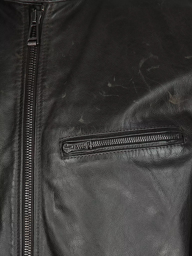 BELSTAFF | Lederjacke LEGACY PEARSON | dunkelgrün