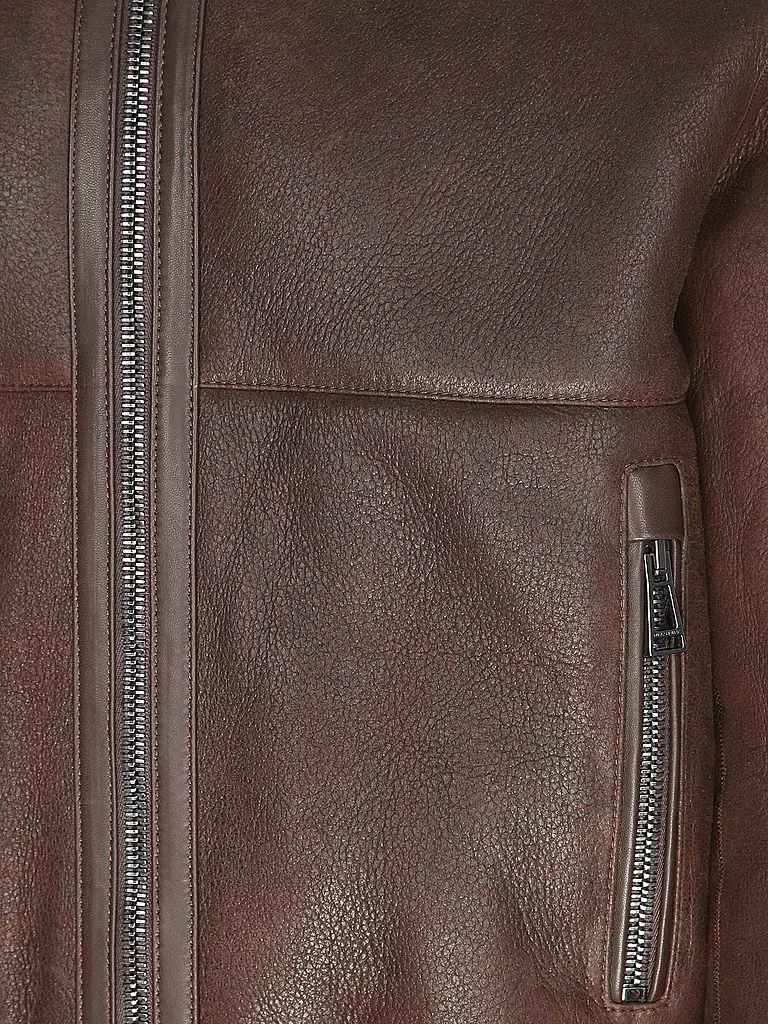 BELSTAFF | Lederjacke TRACE | braun