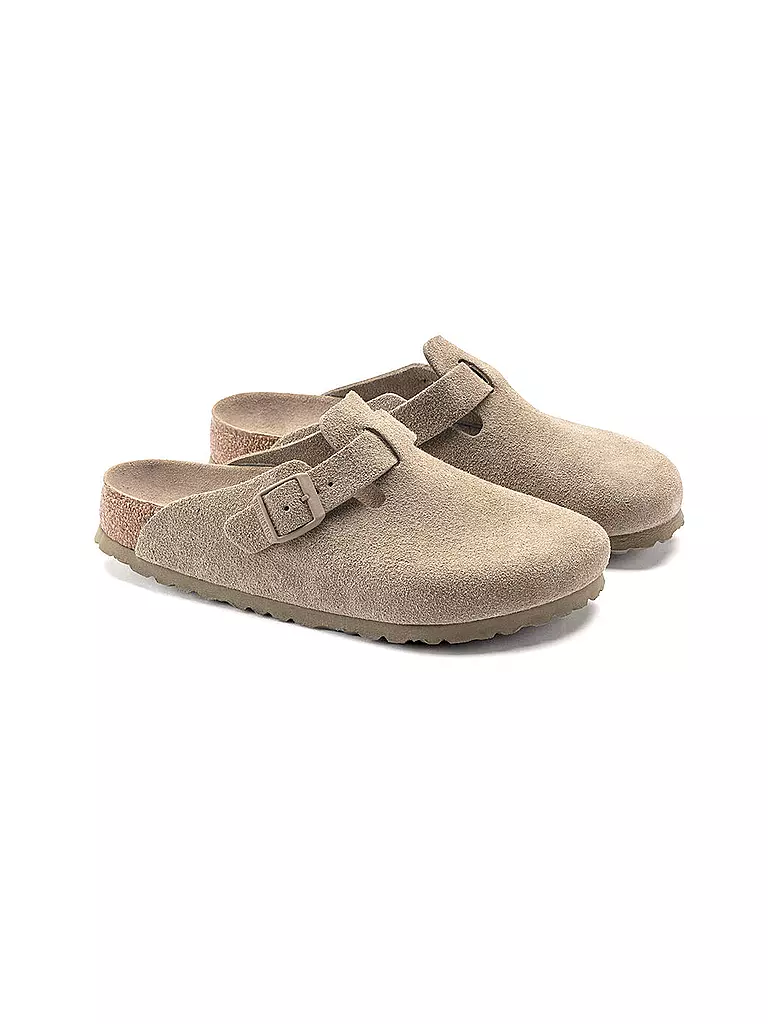 BIRKENSTOCK | Clogs Weichbettung BOSTON | beige