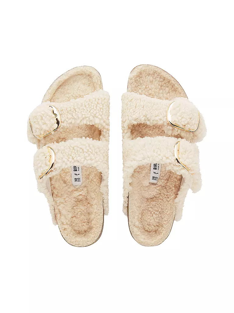 BIRKENSTOCK | Pantoletten ARIZONA BIG BUCKLE | creme