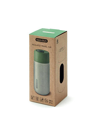 BLACK+BLUM | Thermosbecher - Edelstahlbecher to Go 340ml Olive/Edelstahl