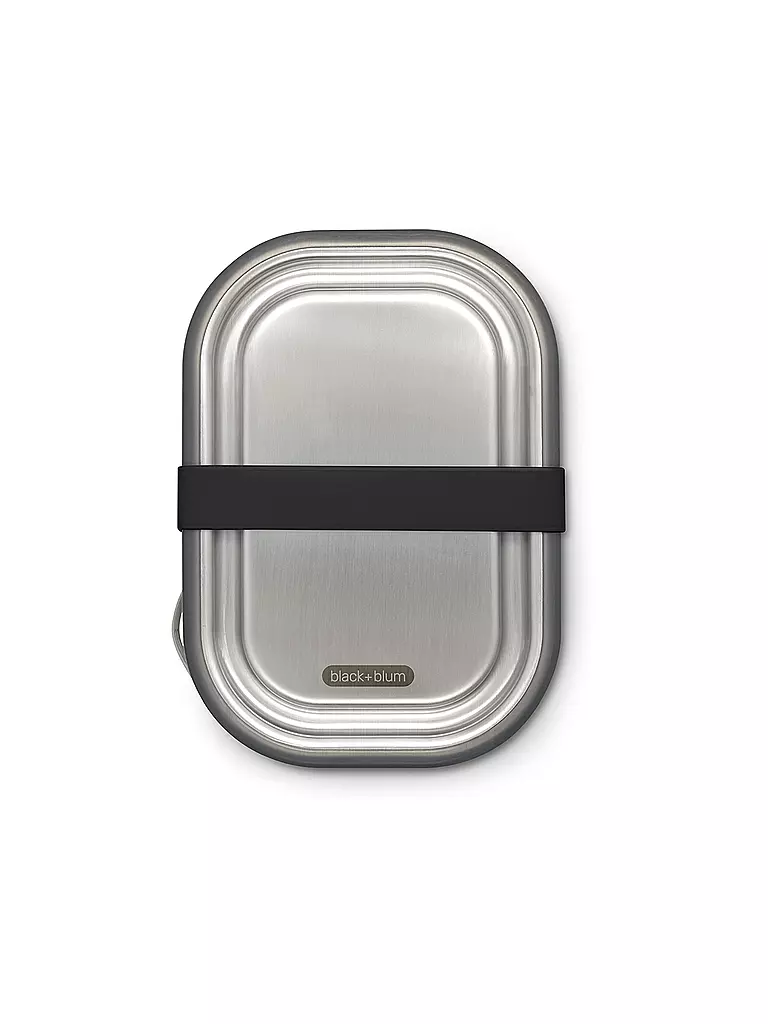 BLACK+BLUM | Lunchbox Gross 1l Schwarz/Edelstahl | olive