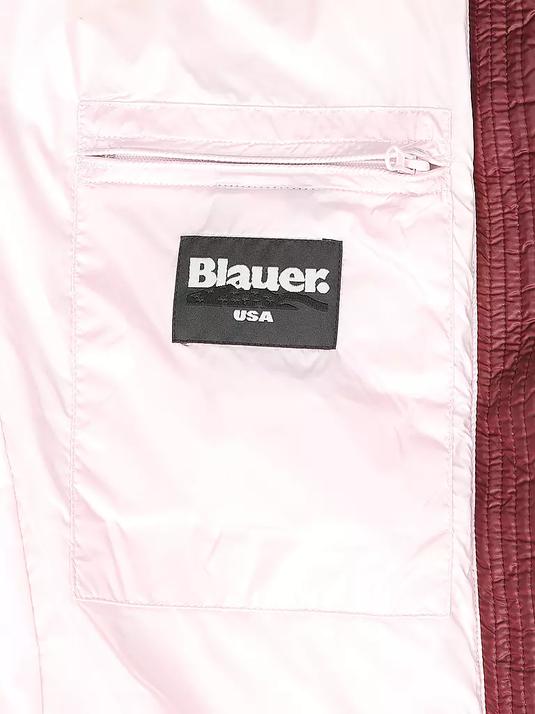 BLAUER | Daunenjacke AGNES | dunkelrot