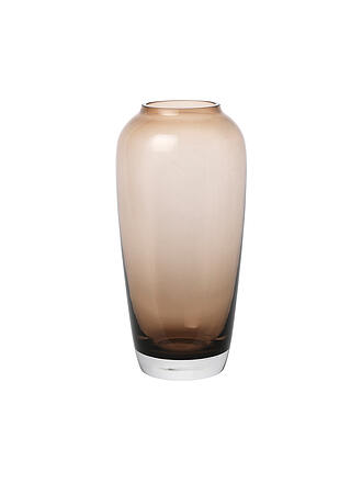 BLOMUS | Glas Vase LETA Large 17cm Coffee