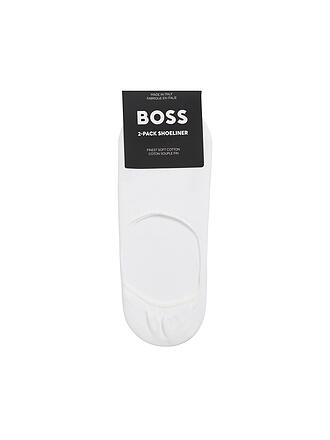 BOSS | Füßlinge 2-er Pkg white