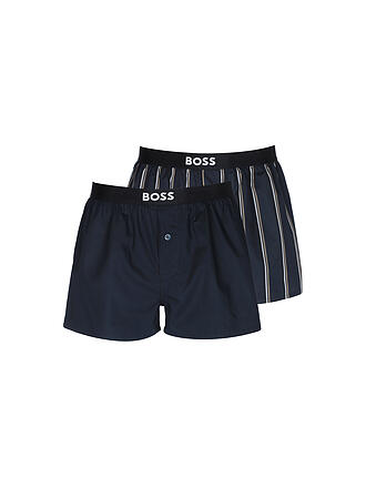 BOSS | Boxershorts 2er Pkg. open blue