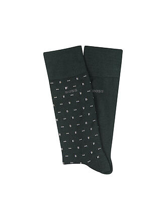 BOSS | Socken 2er Pkg. open green