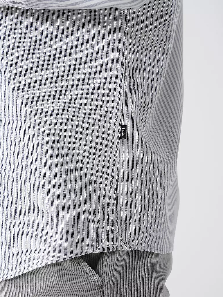 BOSS | Hemd Slim Fit H-ROAN | dunkelblau