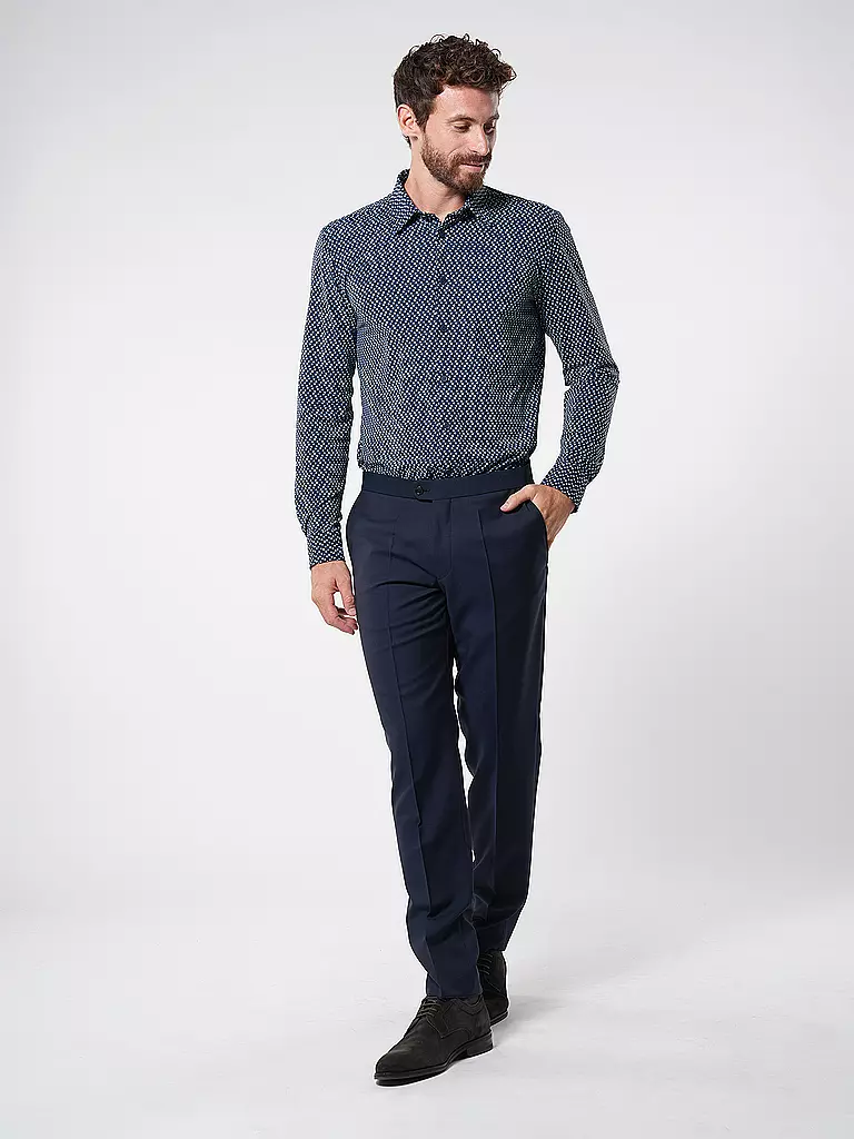 BOSS | Hemd Slim Fit | dunkelblau