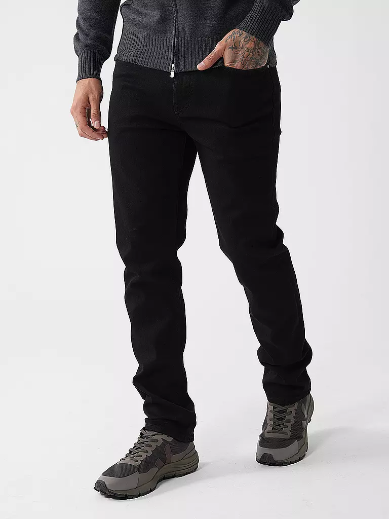 BOSS | Jeans Slim Fit DELAWARE | schwarz