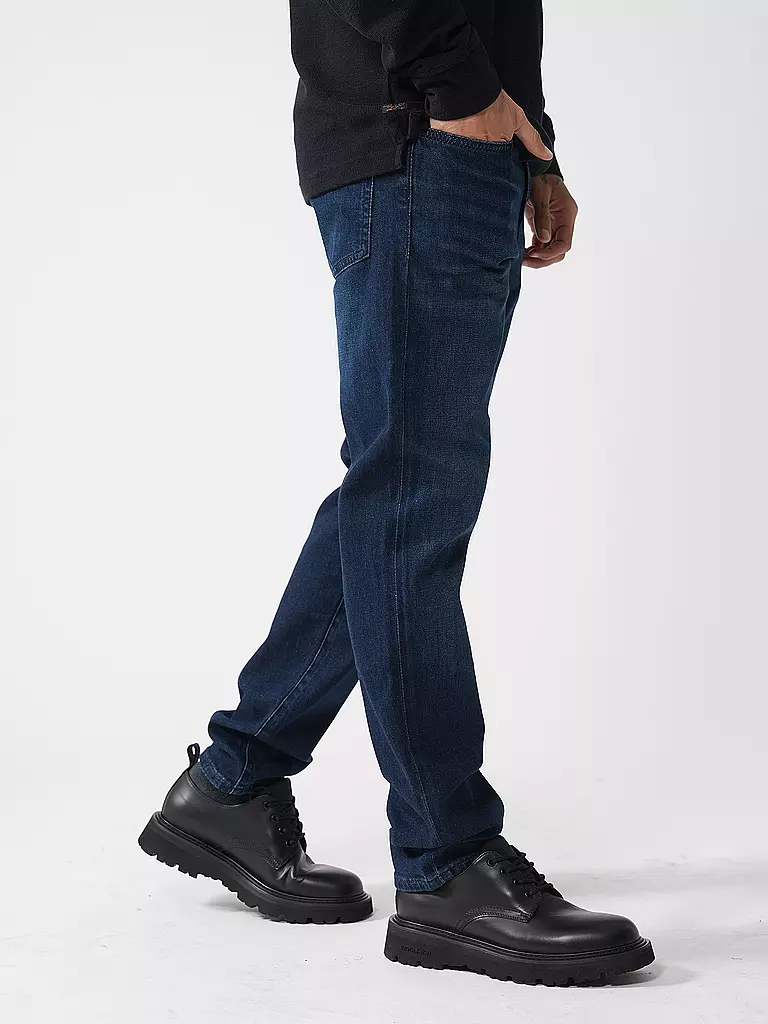 BOSS | Jeans Straight Fit MAINE | dunkelblau