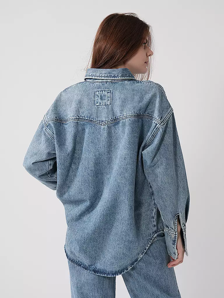 BOSS | Jeansbluse C_DENIM | blau