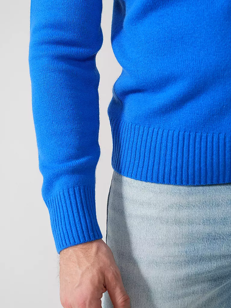 BOSS | Kaschmirpullover | blau