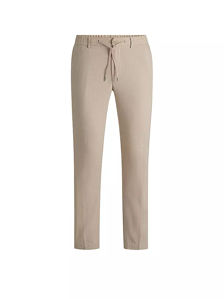 BOSS | Leinenhose KANE | beige