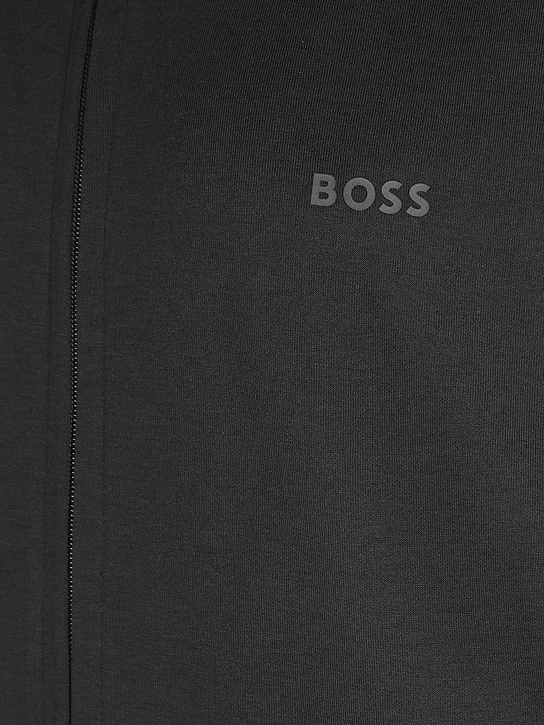 BOSS | Loungewear Jacke CP STRIPE | schwarz