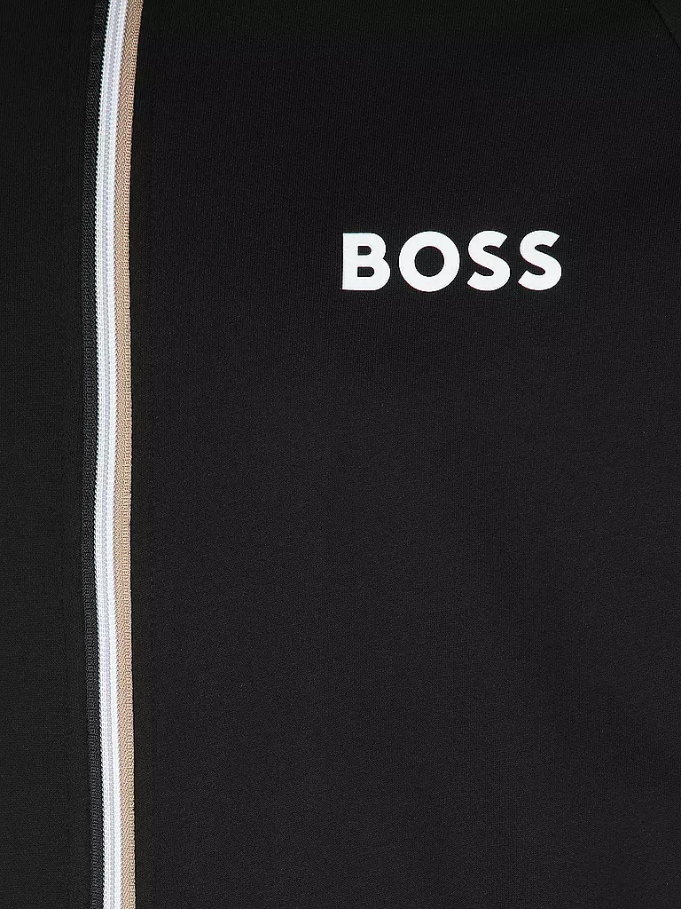 BOSS | Loungewear Jacke | schwarz