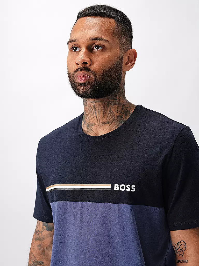 BOSS | Loungewear T-Shirt | blau