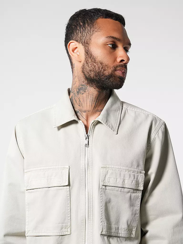 BOSS | Overshirt LOVEL | beige