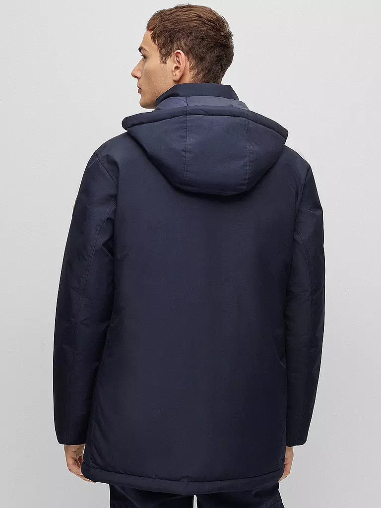 BOSS | Parka OSIASS | schwarz