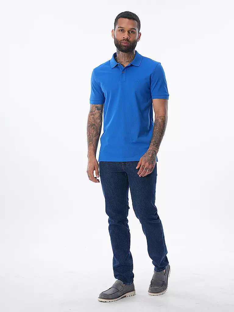 BOSS | Poloshirt Regular Fit PALLAS | blau