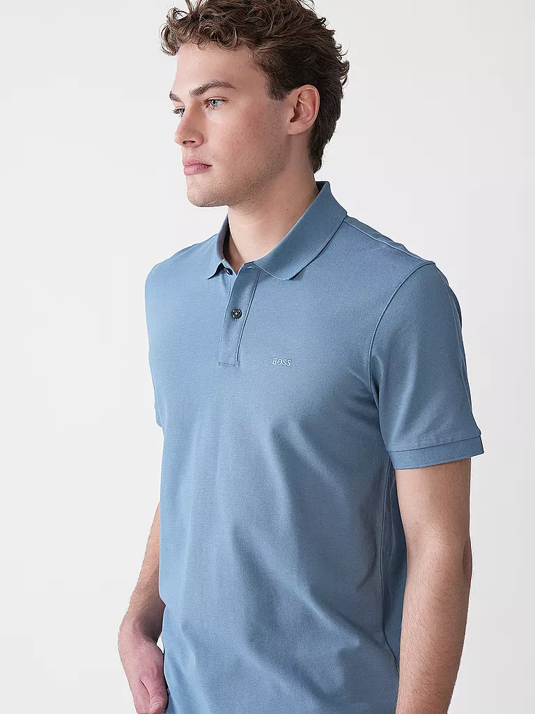 BOSS | Poloshirt Regular Fit PALLAS | blau