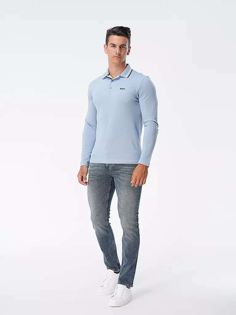 BOSS | Poloshirt Regular Fit | hellblau