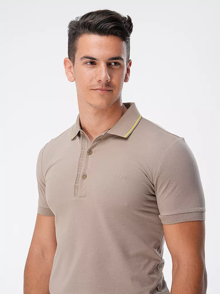 BOSS | Poloshirt Slim Fit PAULE 4 | beige