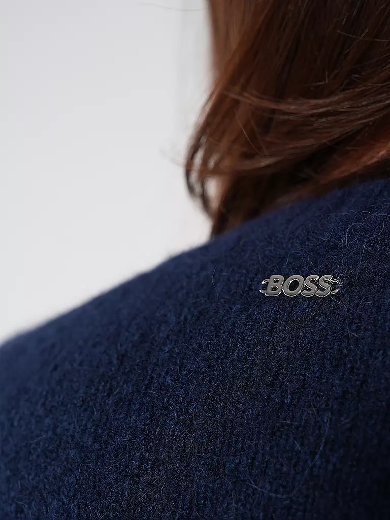 BOSS | Pullover FEBISAN | dunkelblau