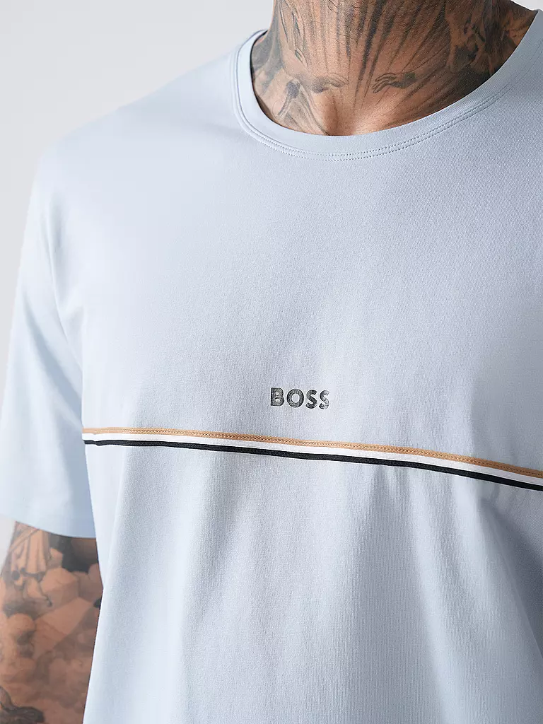 BOSS | Pyjama T-Shirt | hellblau