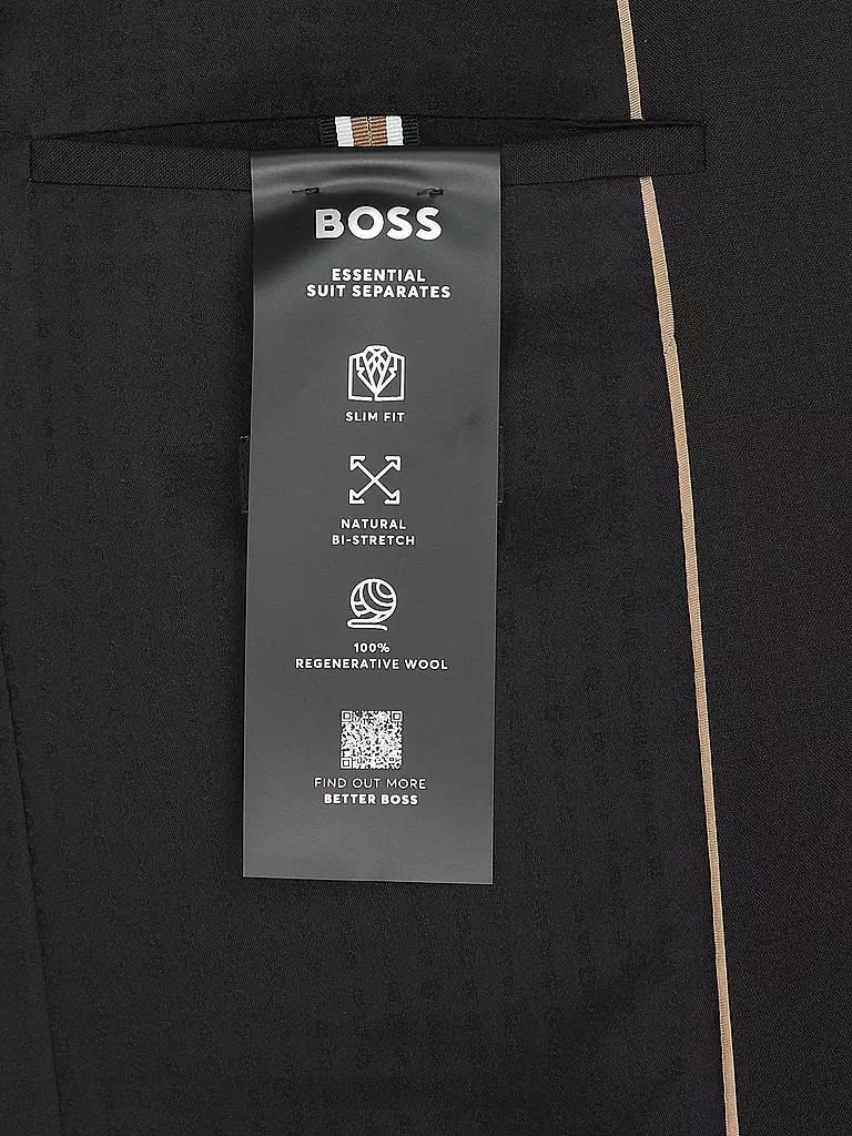 BOSS | Sakko Slim Fit H-HUGE | schwarz